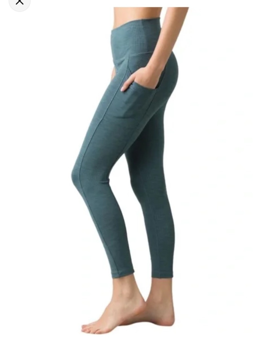 prAna Becksa 7/8 Legging - Women's in Mirage Heather size XL - Picture 2 of 11